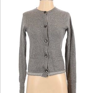 VKKO size XS 100% cashmere gray cardigan in Excellent condition